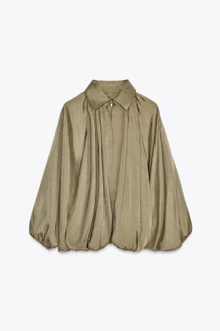 Cazadora Bomber Verde Talla Única