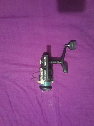 Caña de Pescar con Carrete y Accesorios