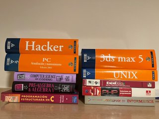 Lote 9 libros Linux, Unix, redes y sistemas