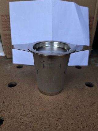 Filtro Infusor de Chá em Aço Inox