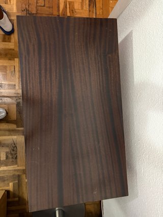 Mesa auxiliar madera con ruedas