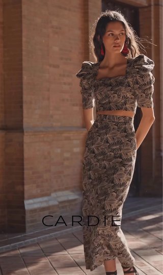 Conjunto Falda y Blusa Cardié