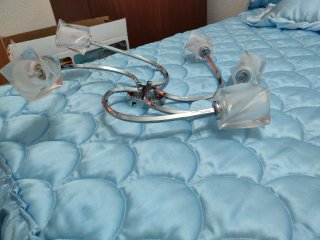 Lámpara de techo moderna 5 brazos