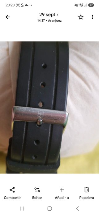 Reloj Victorinox Swiss Army Plata y Azul