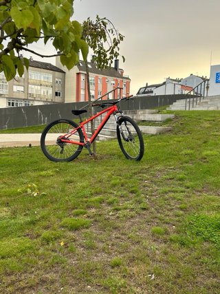 Bicicleta de Montaña Roja