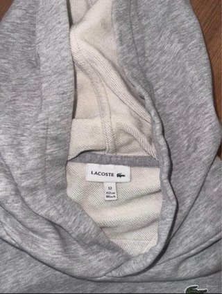 Sudadera Lacoste Gris