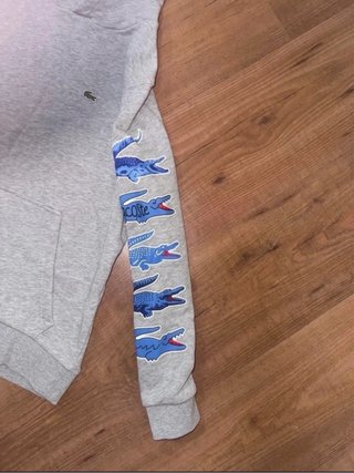 Sudadera Lacoste Gris