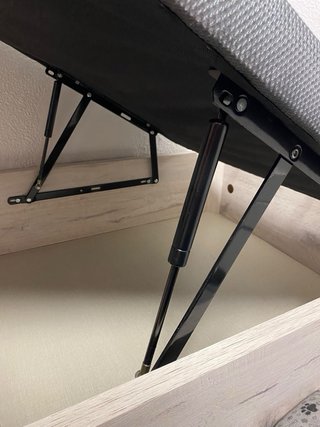 Canapé abatible madera y tela