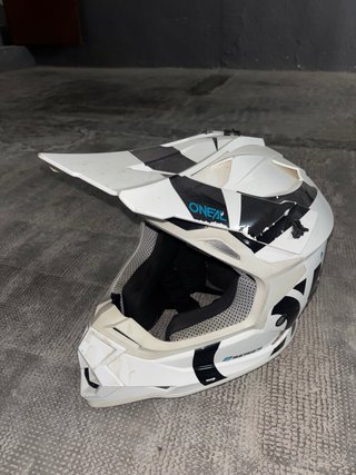 Casco Motocross Oneal Blanco