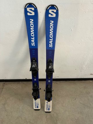 Esquís Salomon S/Race JR 110cm con Bastones y Bota