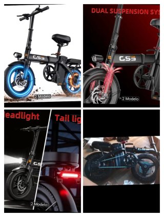 Bici Eléctrica Plegable GS3