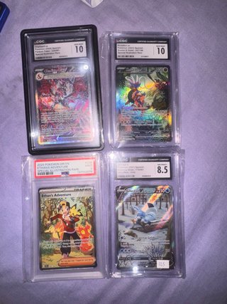 Cartas gradeadas pokemon