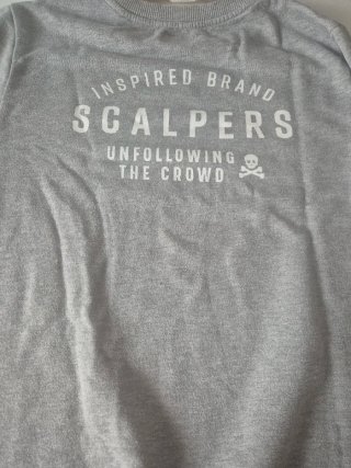 Sudadera Scalpers Gris