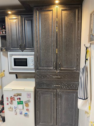 Muebles de Cocina de Madera Decapé