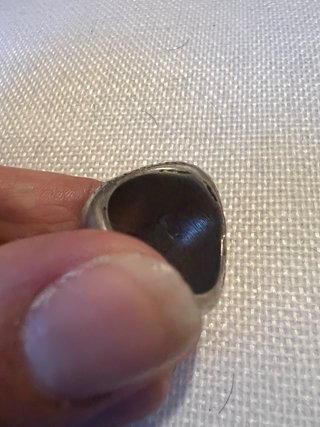 Anello Cryady con pietra rossa