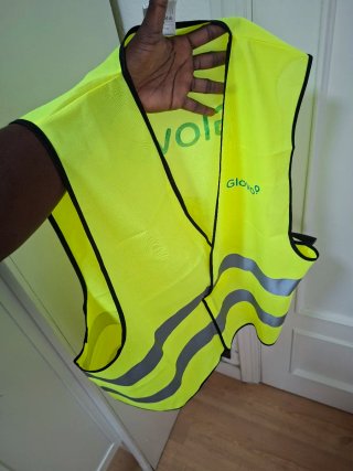 Chaleco Reflectante Glovo