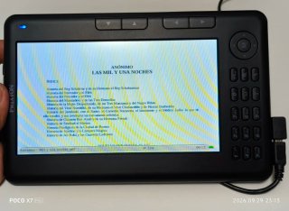 Lector de Libros Electrónicos y Reprod. Multimedia