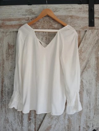 Blusa Blanca Talla M