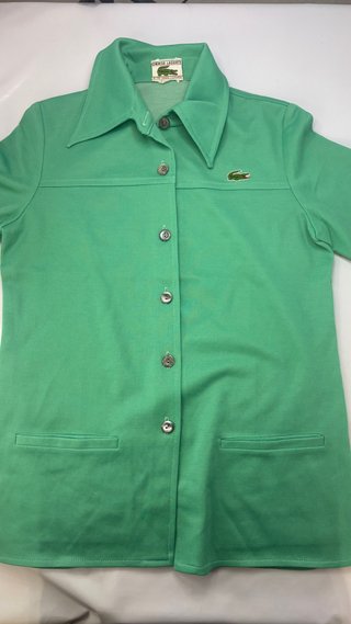 Camisa Vintage Lacoste Verde