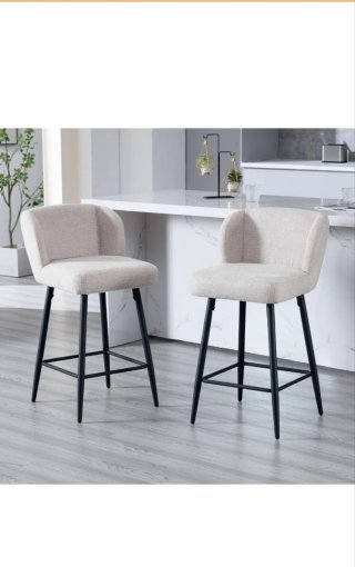 Set de 2 Taburetes Altos