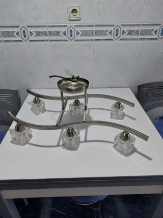 Lámpara de Techo con 6 Focos