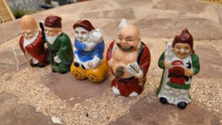 Figuras Budas de la Suerte (Set de 5)