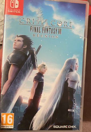 Scatola di Crisis Core: Final Fantasy VII Reunion per Nintendo Switch