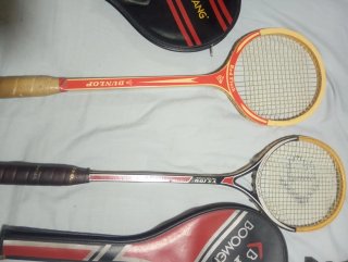 Lote de 2 Raquetas de Squash