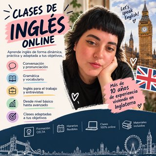 Clases de Inglés ONLINE - Todos los niveles