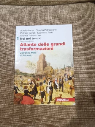 Libro di storia "Noi nel tempo" edizione 1.