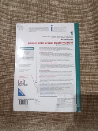 Libro di storia "Noi nel tempo" edizione 1.