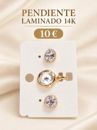 Set de Pulseras Laminadas en Oro 14K