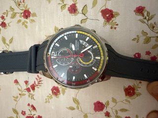 Reloj Detomaso Romeo Negro y Plateado