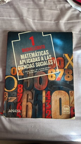 Matemáticas aplicadas a las ciencias sociales I...