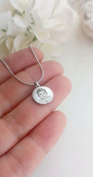Colgante Mini Círculo Personalizado