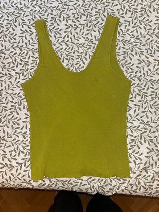 Camiseta de Tirantes Verde Lima