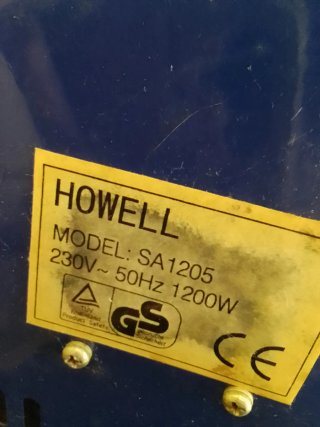 Stufa elettrica Howell blu