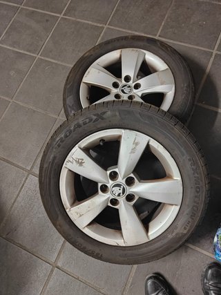 Set de 2 Ruedas con Llantas Skoda