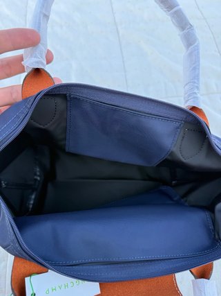 Bolsa Longchamp Azul Marinho L