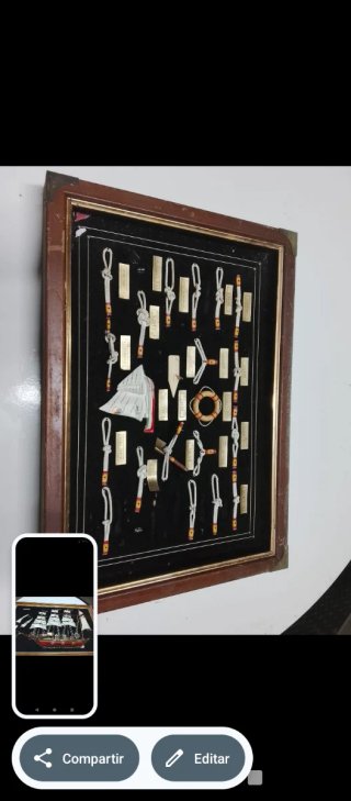 Cuadro decorativo náutico