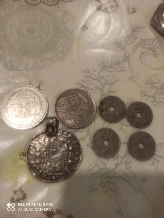 Lote de 6 Monedas Españolas Antiguas