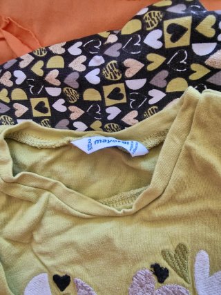 Conjunto de 4 peças de roupa infantil