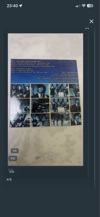 4 CD The Beatles Concerti