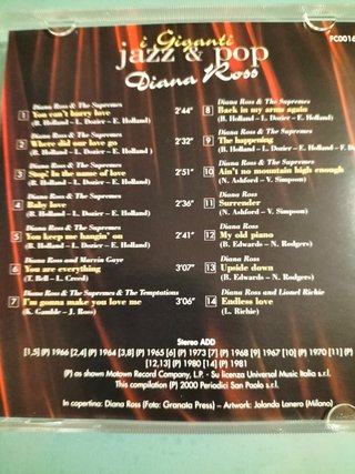CD compilation Diana Ross