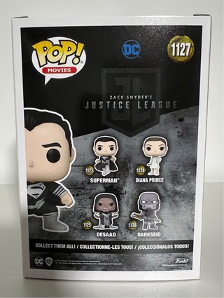 Funko Pop Superman Zack Snyder Justice League 1127