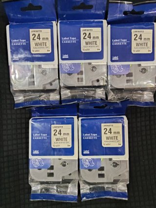 Nastri per etichette Brother TZ-e251 compatibili