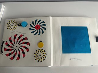 Libro infantil El 2 Azul