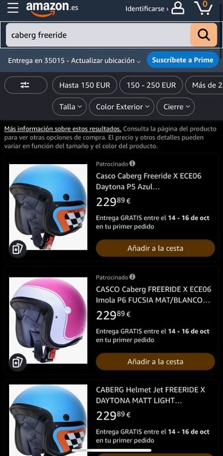 Casco Moto Caberg Talla M