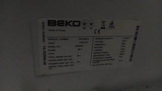 Congelador Vertical Beko No Frost