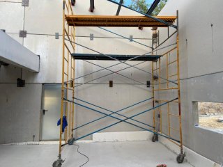 ANDAMIO DE OBRA 2x1,60 – PLATAFORMAS 3m – RUEDAS –